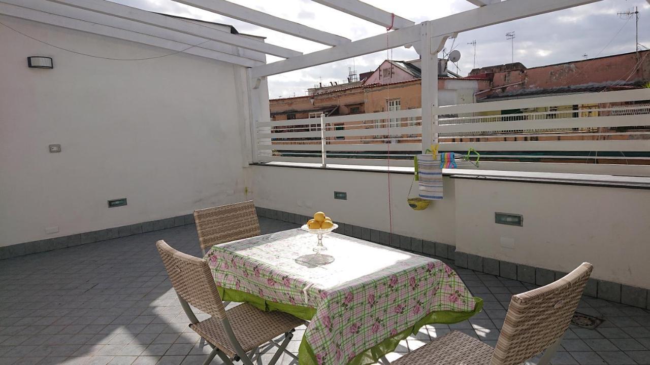 Sky-Terrace In Central Station, 3 Bedrooms Napoli Ngoại thất bức ảnh